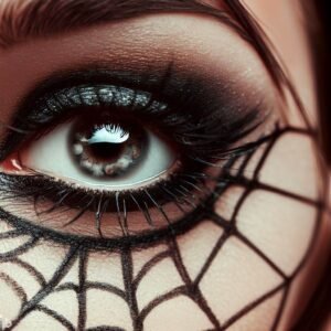 Eye Makeup Spider Web