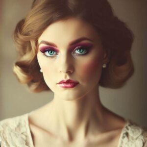 Vintage Bridal Makeup