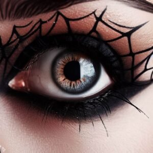 Eye Makeup Spider Web