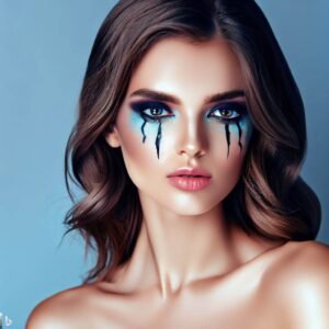 How Celebrities Wear Blue Eyeshadow