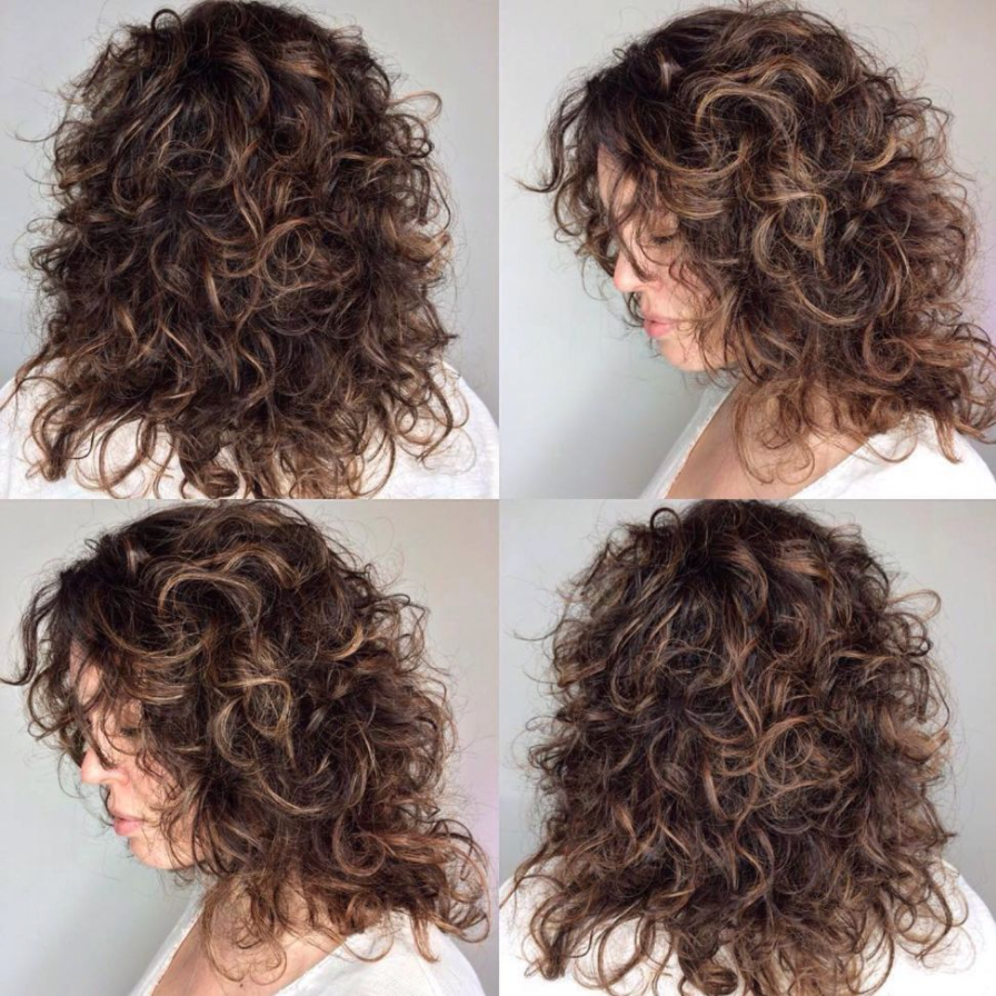 How to Cut Medium-Length Curly Hair