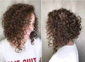 How to Cut Medium-Length Curly Hair