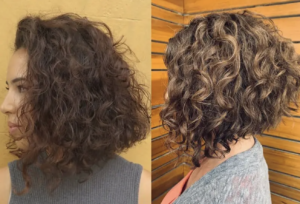 How to Cut Medium-Length Curly Hair